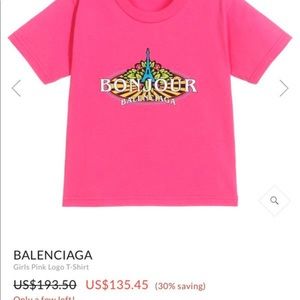Pink shirt balenciaga